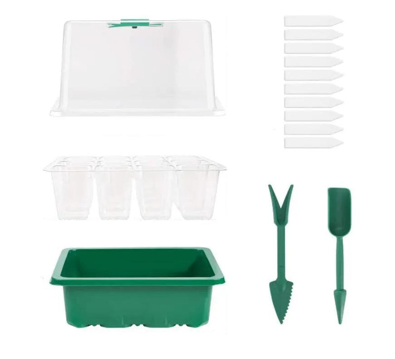 10 Packs Heightened Seed Box Seed Starter Tray Propagator – view 2