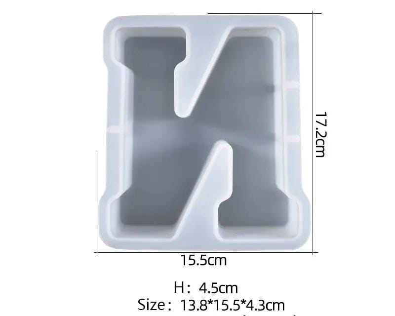 Resin Art NZ Moulds Alphabet Letter Moulds - Individual - Super Large Alphabet Letter Moulds - Individual - Super Large | NZ