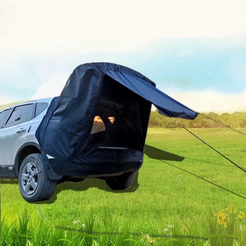 Car Trunk Tent Sunshade Rainproof Tailgate Shade Awning – view 3