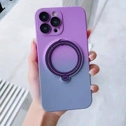 salelink.co.nz Unbranded iPhone 14 Pro Case iPhone 14 Pro Case - Ring Rotate Screen Protector Tempered Glass (P...