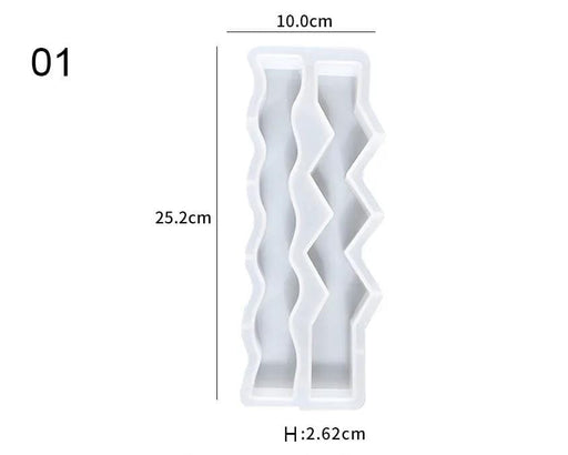 Candle Casting Mould with Resin, Cement, Candle - 01 – view 2