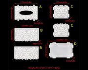 Tissue Box Moulds Set for DIY Craft and Resin Art – view 2