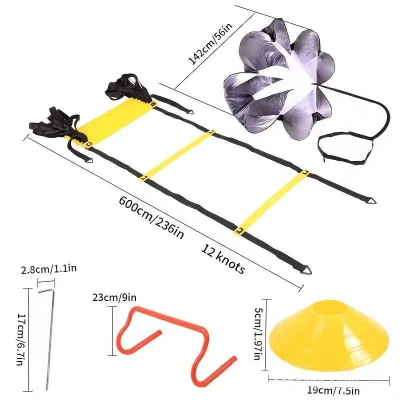 salelink.co.nz Unbranded Agility Ladder Training Set Agility Ladder Training Set | Action Outdoors NZ