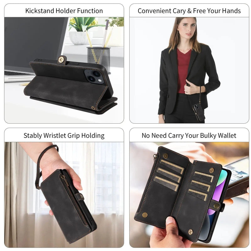 salelink.co.nz Unbranded iPhone 15 Pro Max Case Wallet iPhone 15 Pro Max Case Wallet | Action Outdoors NZ