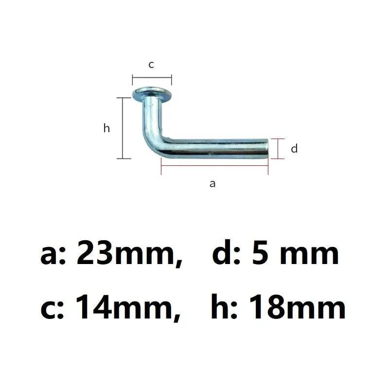 M6 Safety Pins Clip Drop Pin L shape - 20 Pack – view 3