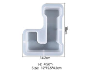 Resin Art NZ Moulds Alphabet Letter Moulds - Individual - Super Large Alphabet Letter Moulds - Individual - Super Large | NZ