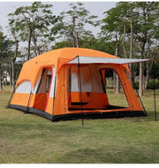 Camping Tent 5-8persons 310x220x190cm Orange – view 3