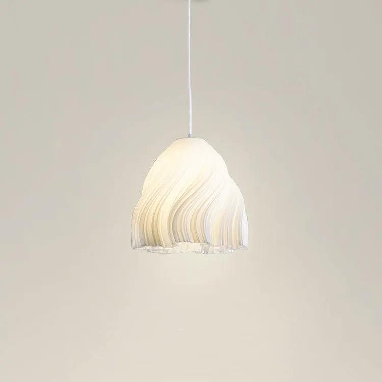 Modern White Lampshade Simple Pendant Light Hanging Lamp – view 4