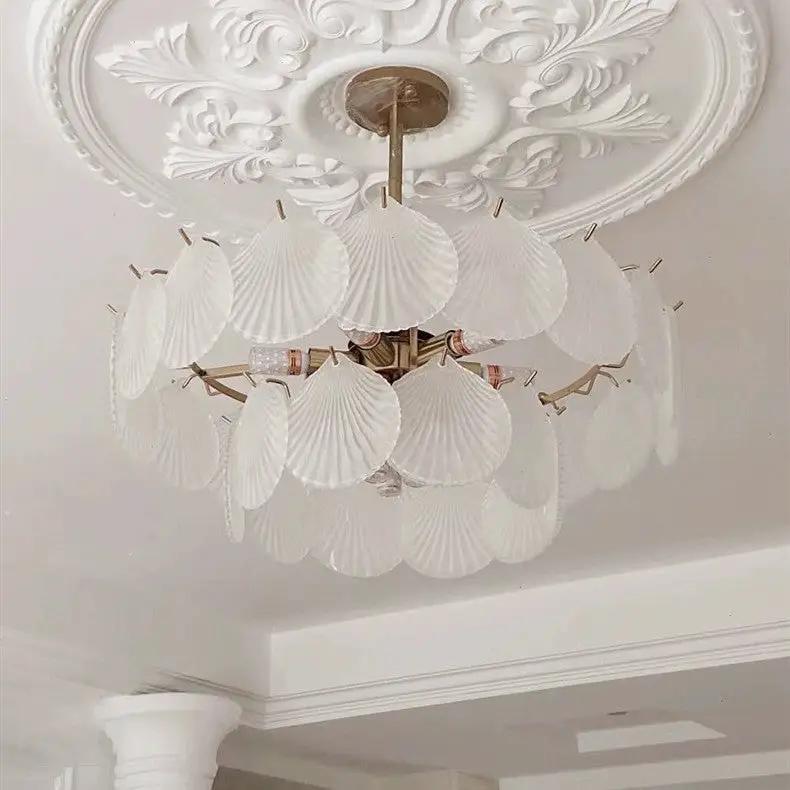 Vintage Pendant Light Glass Hanging Lamp – view 4