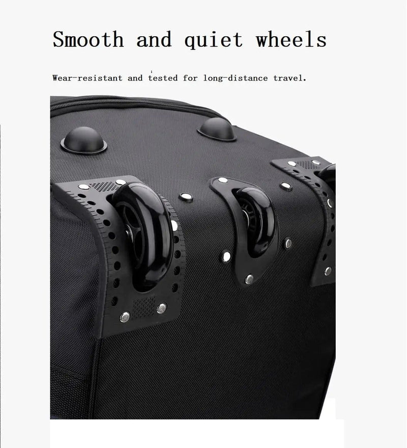 ECOTREK Storage Bag Expandable Rolling Checked-In Duffle Bag with Wheels CP1351 Expandable Rolling Checked-In Duffle Bag with Wheels CP1351