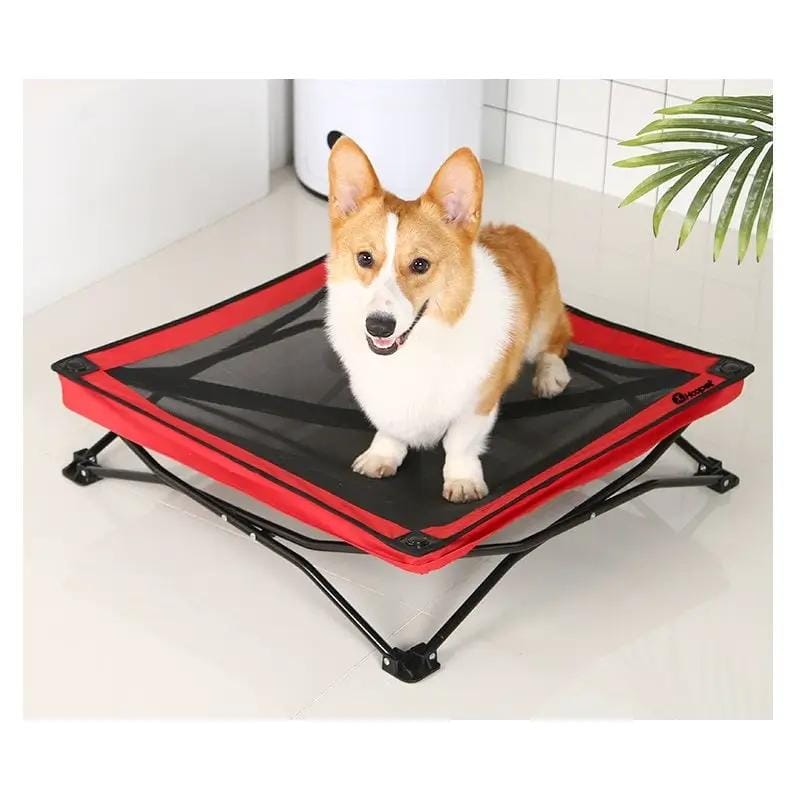 M Pet Bed Dog Cat Bed Mesh Elevated Raised Indoor Sleeping Cot – view 4