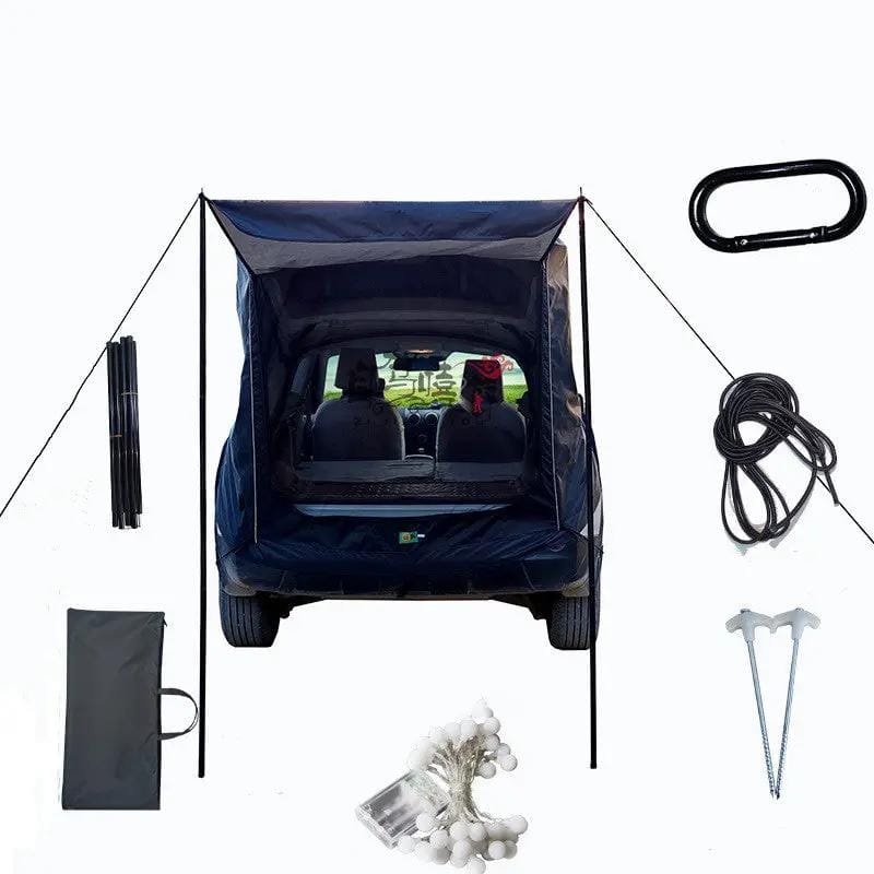 Car Trunk Tent Sunshade Rainproof Tailgate Shade Awning – view 2