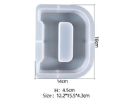 Resin Art NZ Moulds Alphabet Letter Moulds - Individual - Super Large Alphabet Letter Moulds - Individual - Super Large | NZ