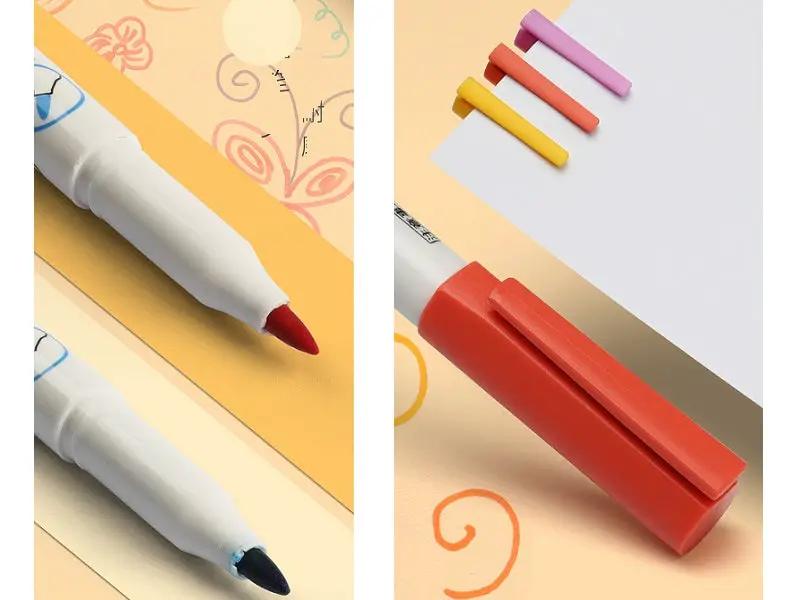 (12PCS/PACK) Whiteboard Marker Pen - Fine tip , Colourful – view 6