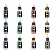 12 Colours 30ml Acrylic Airbrush Paint Set – view 2