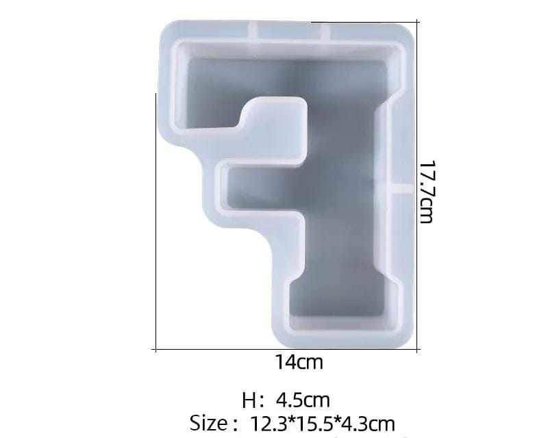 Resin Art NZ Moulds Alphabet Letter Moulds - Individual - Super Large Alphabet Letter Moulds - Individual - Super Large | NZ