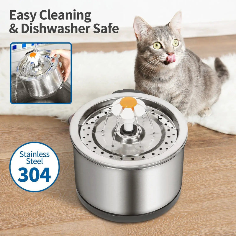 salelink.co.nz Unbranded Electric Cat Pet Water Fountain Electric Cat Pet Water Fountain | Action Outdoors NZ