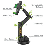 Dashboard Windshield Car Holder Truck Phone Mount Heavy Duty – view 2