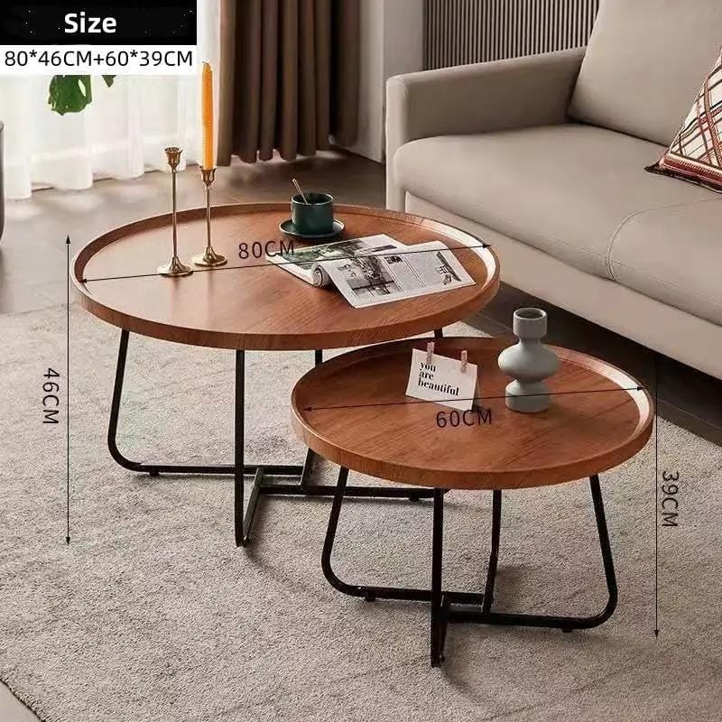 salelink.co.nz Unbranded Coffee Table Coffee Table - Marble Wood (LM1715 (1)) | Action Outdoors NZ
