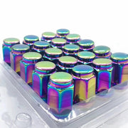 salelink.co.nz Unbranded 20PCS Wheel Nuts M12x1.5 - Multi Rainbow M12x1.5 Wheel Nuts 20Pcs Lug Nuts For Vehicles
