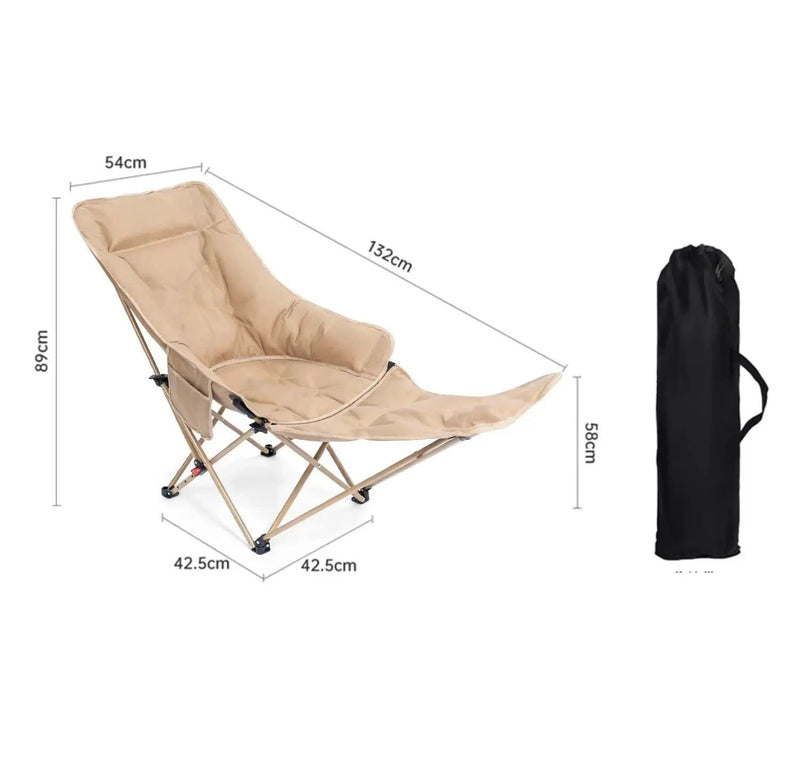 ECOTREK Chair Adjustable Moon Lounge Chair – Folding Reclining Chair FY7261 Adjustable Moon Lounge Chair – Folding Reclining Chair FY7261
