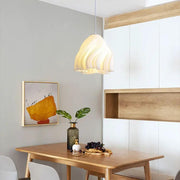 Modern White Lampshade Simple Pendant Light Hanging Lamp – view 7