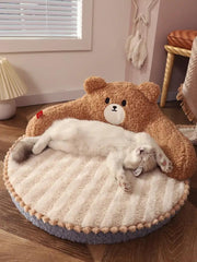 dealonline.co.nz dealonline.co.nz Bear Cuddler Cat Bed 52cm x 52cm x 22cm Bear Cuddler Cat Bed 52cm x 52cm x 22cm