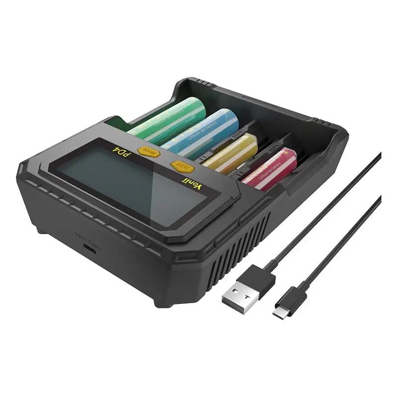 salelink.co.nz Unbranded Smart Battery Charger 4 Slots Smart Battery Charger 4 Slots | Action Outdoors NZ