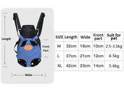 dealonline.co.nz dealonlinenz Pet/Puppy Travel Carry Bag, Blue, Medium Blue Denim Travel Carrier Backpack For Small Pets