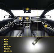 42Pcs Car Interior Combo LED Map Dome Door Trunk Light Bulbs White – view 5