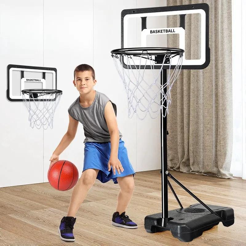 Portable Height Adjustable Basketball Stand Kit 250cm – view 4