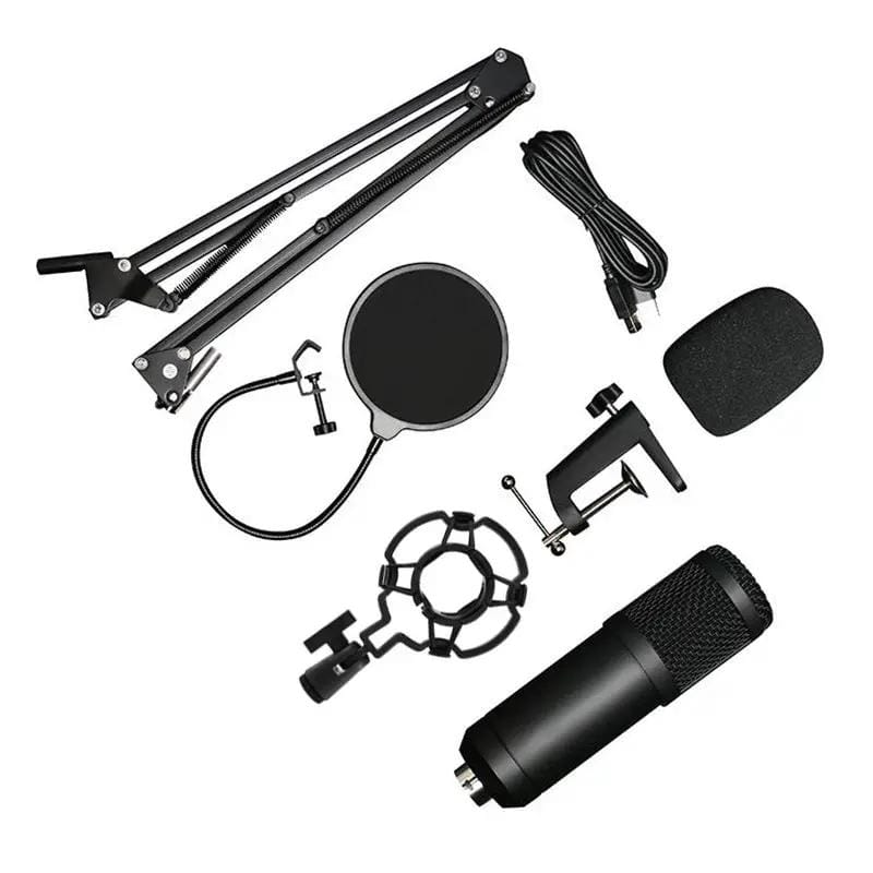 Professional PC Podcast Streaming Cardioid Condenser Microphone Kit with Boom Ar – view 6