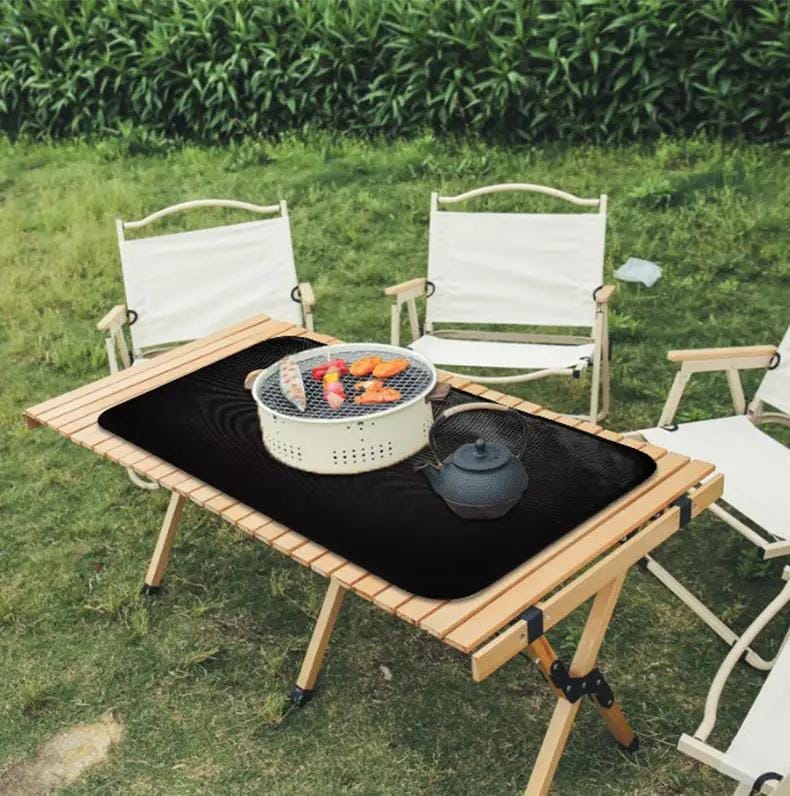 ECOTREK BBQ & Outdoor Cooking Ecotrek BBQ Grill Mat - Fireproof Deck & Patio Protector, Double-Sided Waterproof Oil-Proof HC12101 Ecotrek BBQ Grill Mat - Fireproof Deck & Patio Protector, Double-Sided Waterproof Oil-Proof HC12101