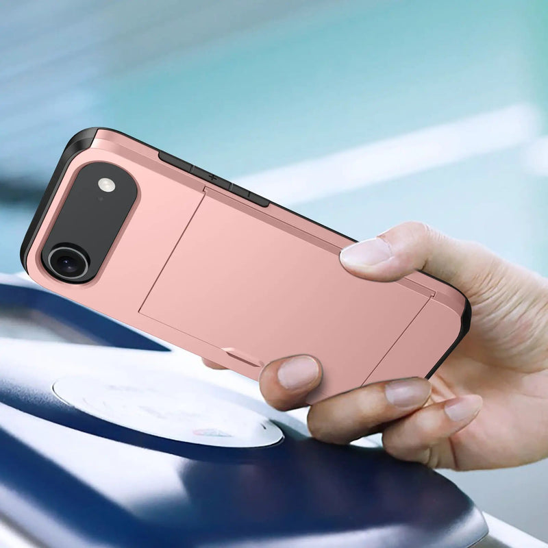 iPhone 17 Air Case - Card Holder Shockproof Rugged (PR9107) – view 3