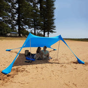 ECOTREK Canopy Portable Beach Canopy –Sun Shade Awning CNGH6021 Portable Beach Canopy –Sun Shade Awning CNGH6021