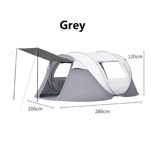 ECOTREK Tent Portable Instant Pop-Up Boat-Shaped Tent SXBC7043 Portable Instant Pop-Up Boat-Shaped Tent SXBC7043