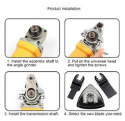 M14 Angle Grinder Converter Oscillating Tool Adapter – view 3