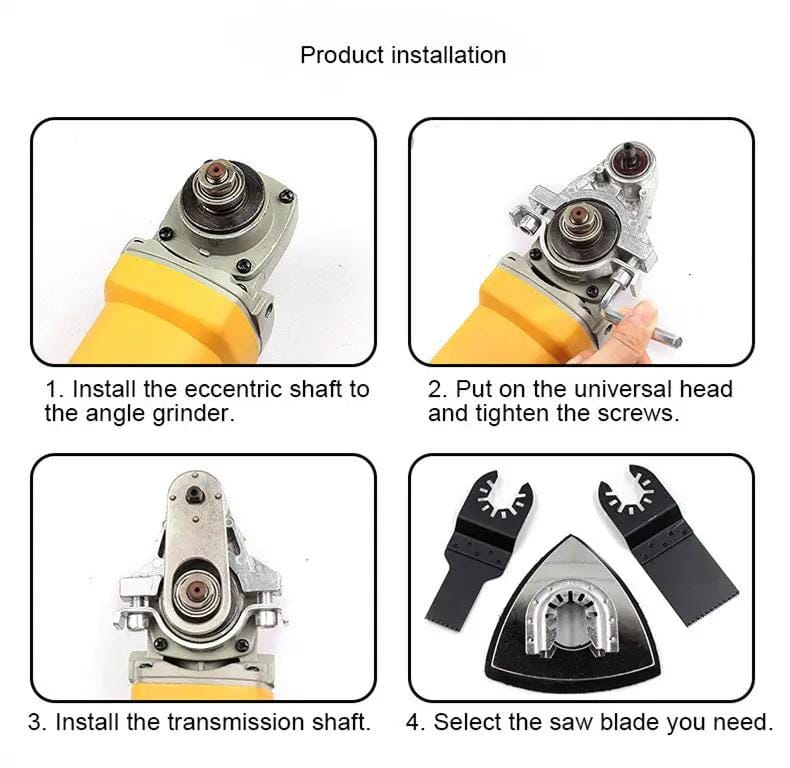 M14 Angle Grinder Converter Oscillating Tool Adapter – view 3