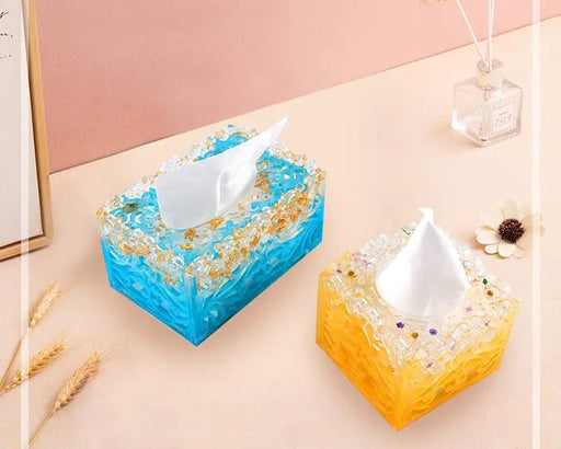 Tissue Box Moulds Set for DIY Craft and Resin Art – view 1
