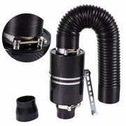 Universal Car Carbon Fibre Cold Air Filter – view 2