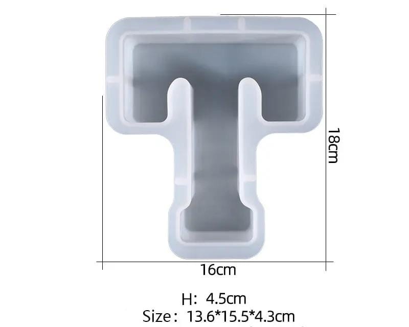 Resin Art NZ Moulds Alphabet Letter Moulds - Individual - Super Large Alphabet Letter Moulds - Individual - Super Large | NZ