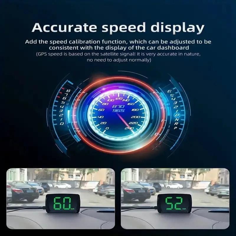 Car GPS Speedometer Hud Heads Up Display – view 2