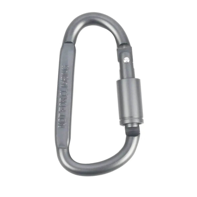 ECOTREK accessories Heavy Duty D-Shaped Aluminium Carabiner Hooks HL3221 Heavy Duty D-Shaped Aluminium Carabiner Hooks HL3221