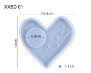 Resin Art NZ Moulds Candle Holder Coaster Moulds Candle Holder Coaster Moulds | NZ