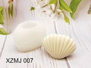 Resin Art NZ Moulds Epoxy Resin Candle Moulds - Pearl Shell Epoxy Resin Candle Moulds - Pearl Shell | NZ