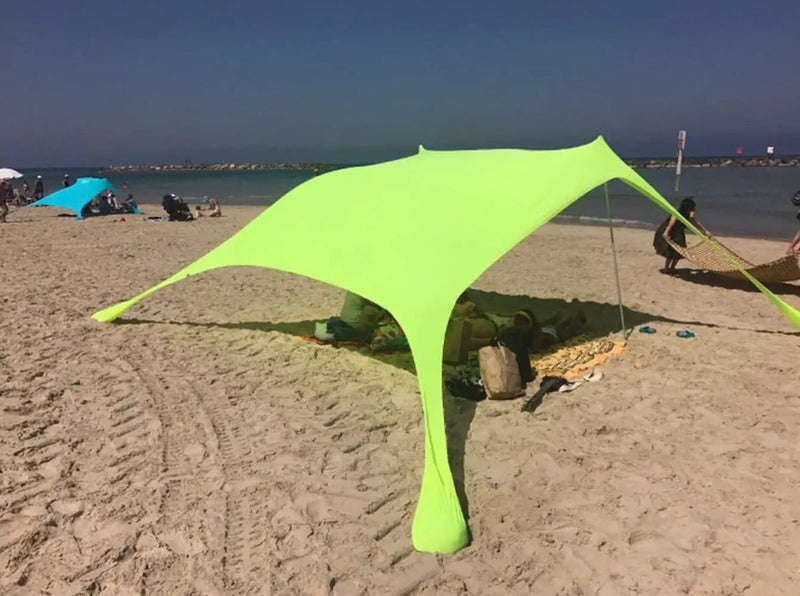 ECOTREK Canopy Portable Beach Canopy –Sun Shade Awning CNGH6021 Portable Beach Canopy –Sun Shade Awning CNGH6021