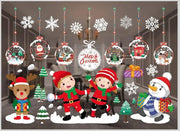 salelink.co.nz Unbranded Christmas Window Stickers Decoration Christmas Window Stickers Decoration | Action Outdoors NZ