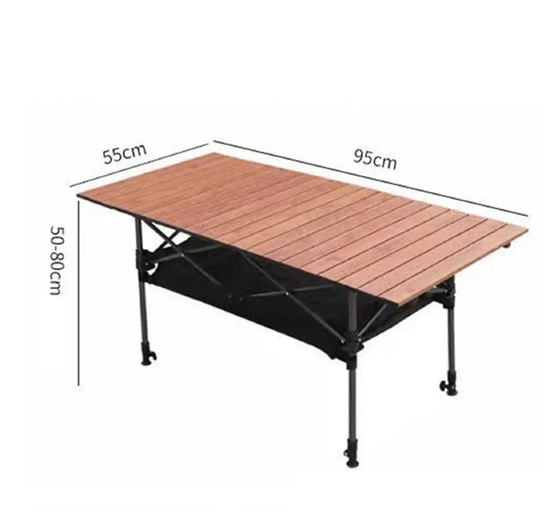 ECOTREK Table Folding Camping Table – Adjustable Portable Outdoor Table-95cm ZF1252 Folding Camping Table – Adjustable Portable Outdoor Table-95cm ZF1252