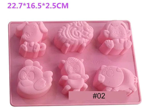 Chinese Zodiac Silicone Mould - 02 For Resin, Candy, Candle and Chocolate – view 1