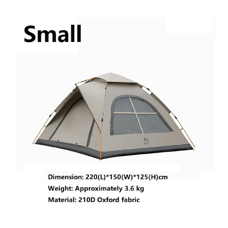 Automatic Pop-Up Waterproof Camping Tent DYLF24518 by ECOTREK